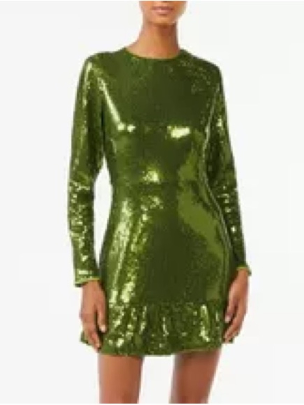 Scoop Sequin Mini Dress